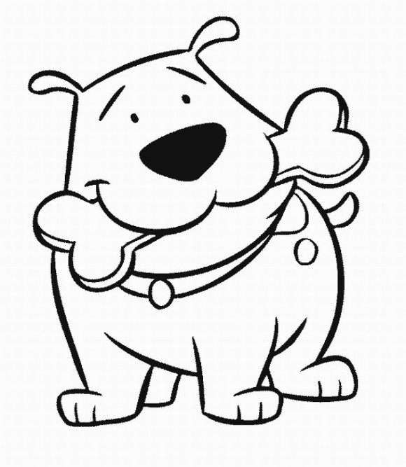Coloring Pages Of Dogs For Kids - Animal Coloring pages of ...