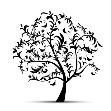 Silhouette Of Trees Clip Art - ClipArt Best