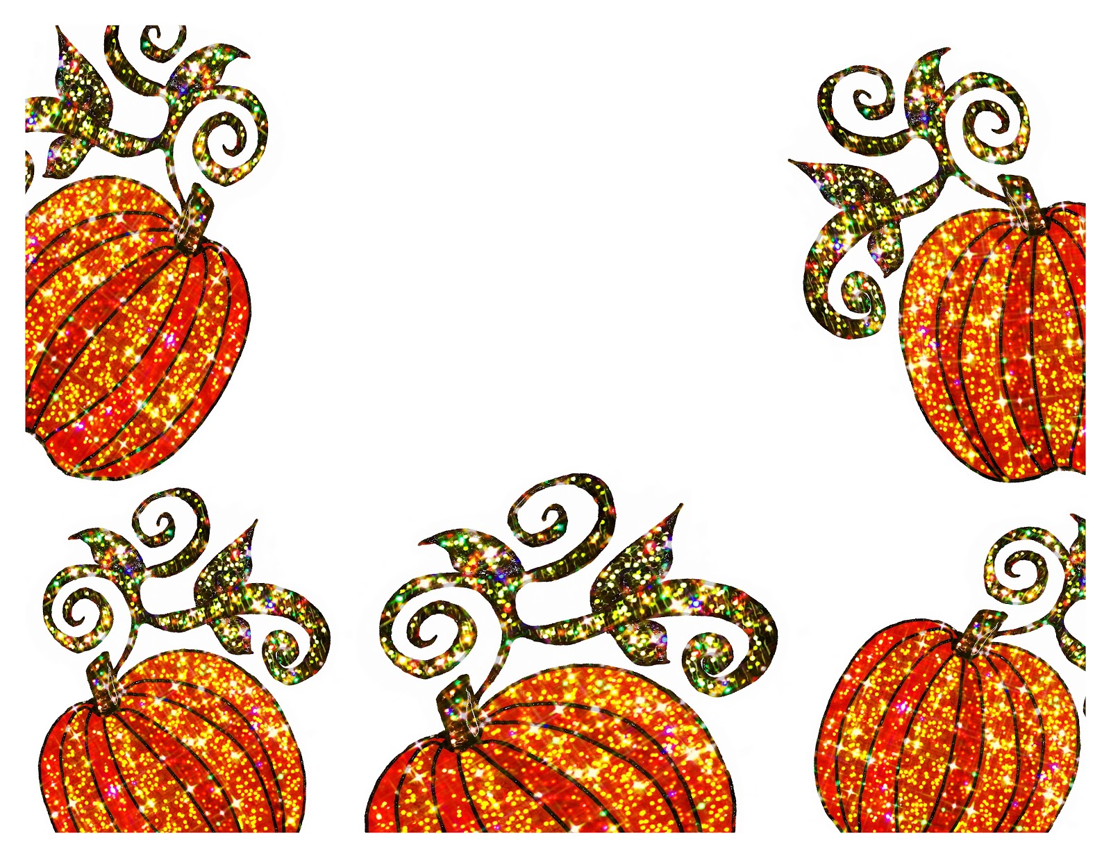 pumpkin clip art free borders - photo #11