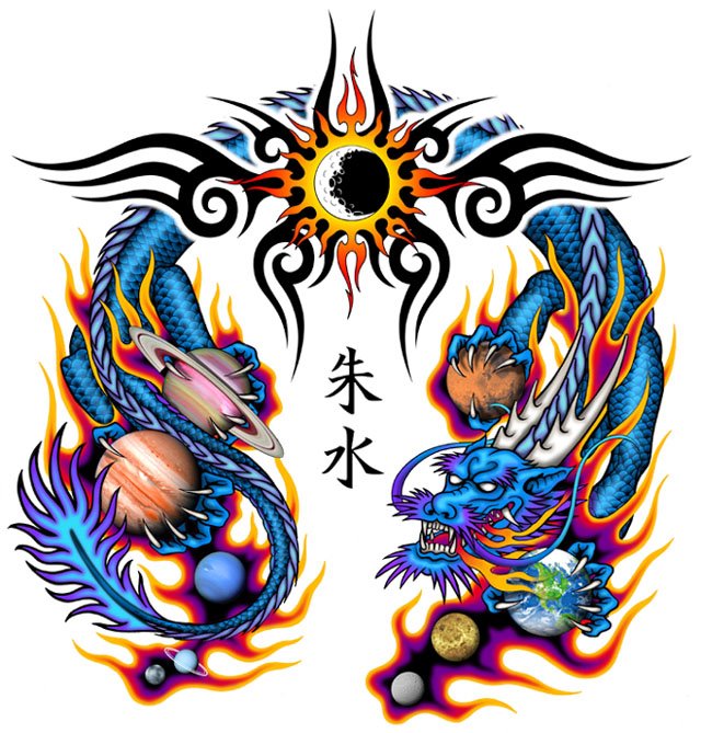 Chinese Dragon Tattoos For Women
