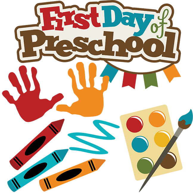 First Day Of Preschool SVG school svg files crayon svg file ...