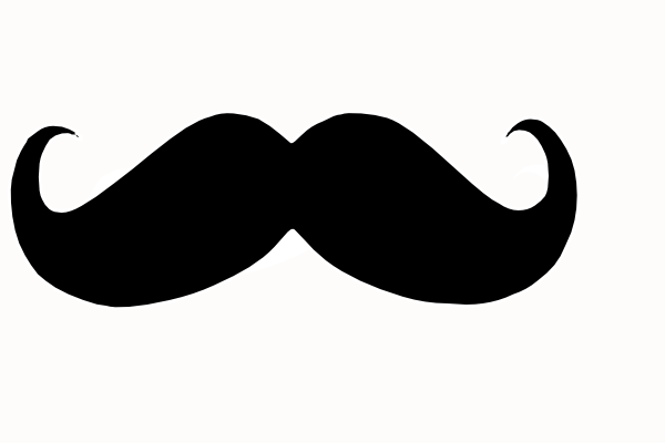 Mustache Curly clip art - vector clip art online, royalty free ...