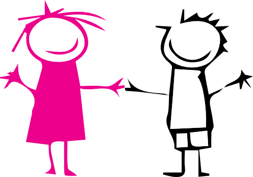 clipart girl and boy - photo #31