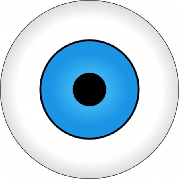 Tonlima Olho Azul Blue Eye clip art Vector | Free Download