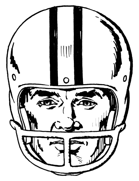 Football Helmet Front | Clipart Panda - Free Clipart Images