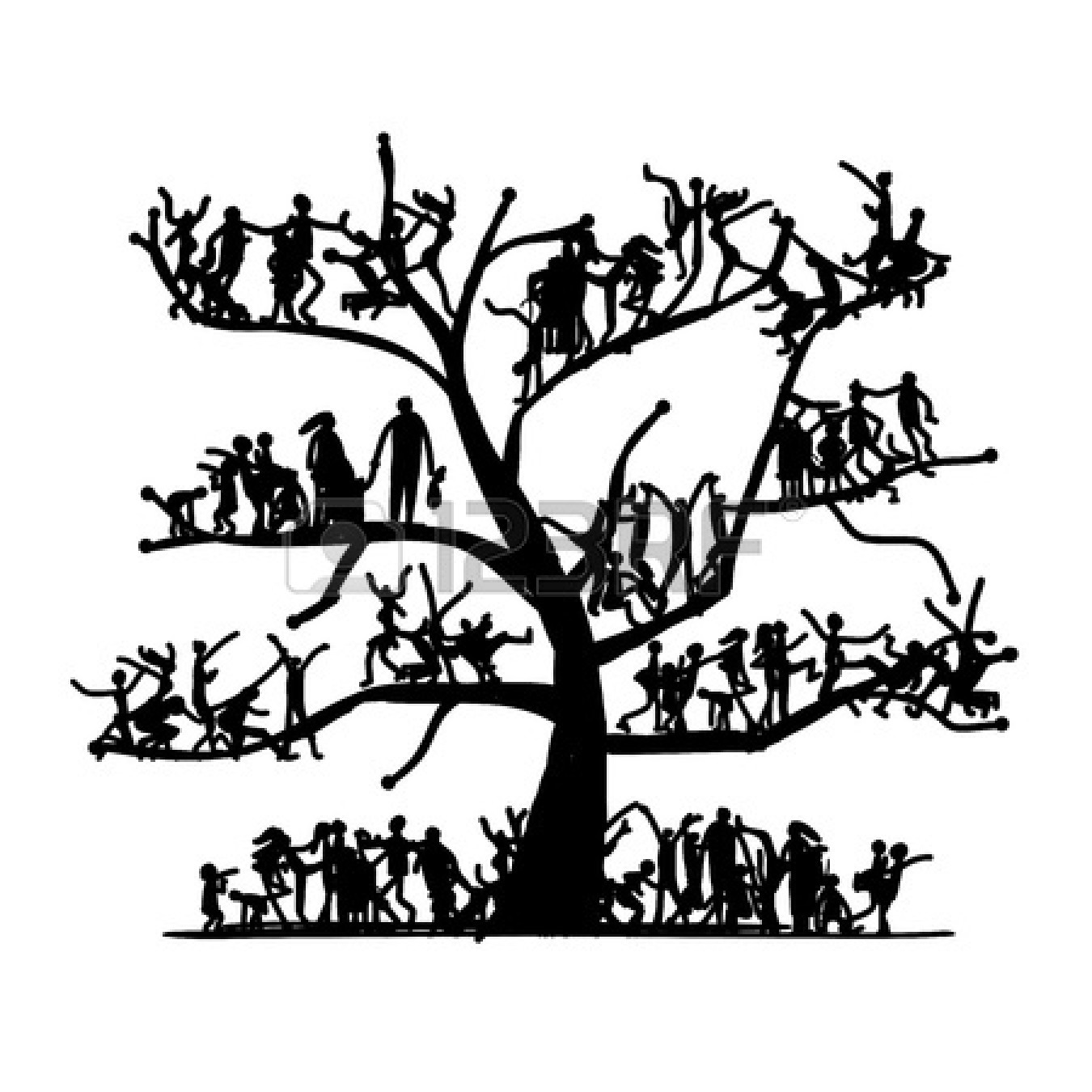 Family Tree Clip Art Vector | School Clipart