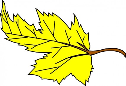 Yellow Leaves Clip Art | Clipart Panda - Free Clipart Images