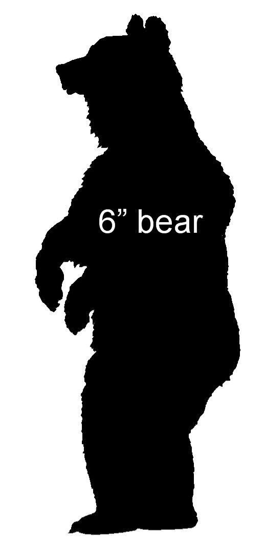 Standing Bear Silhouette