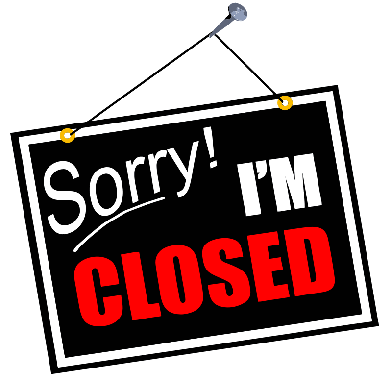 Closed Sign Clip Art Cliparts co