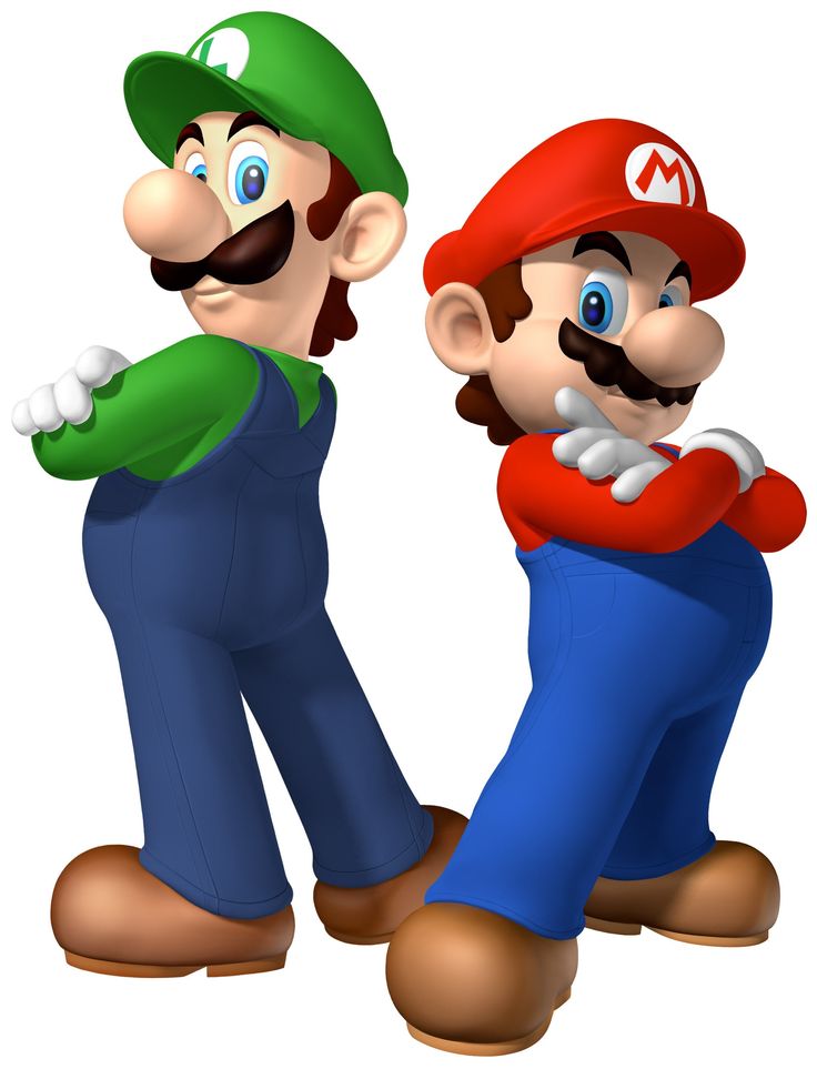 mario | Mario vs Luigi | DReager1's Blog | Derpy Hooves | Pinterest