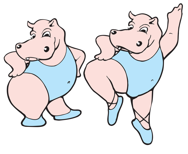 Hippo Cartoon Drawing Images & Pictures - Becuo