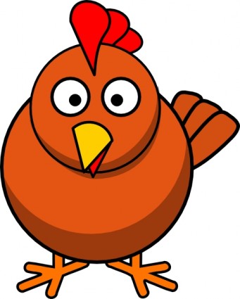 Chicken Cartoon clip art Vector clip art - Free vector for free ...