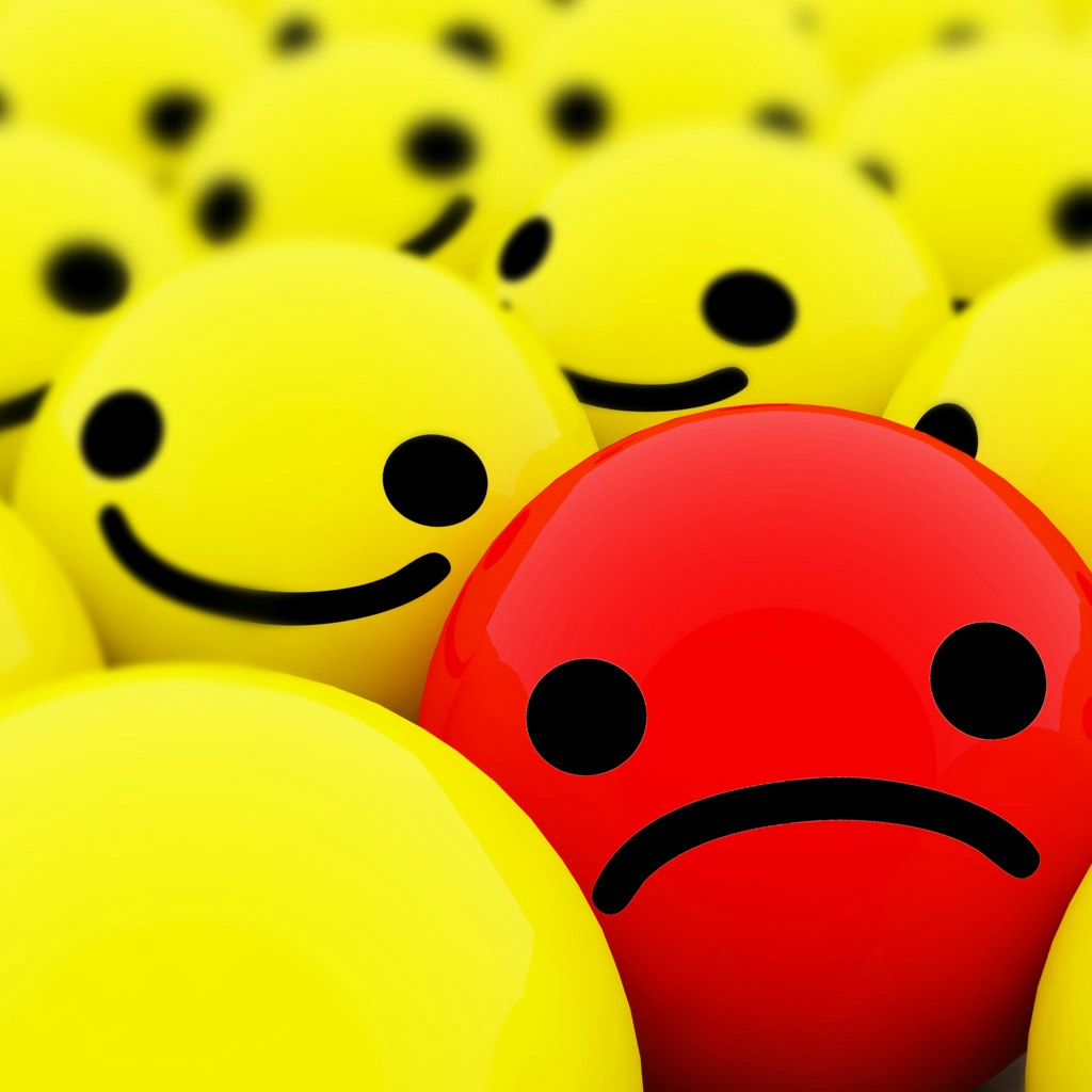 Wallpapers For > Smiley Face Wallpaper 3d