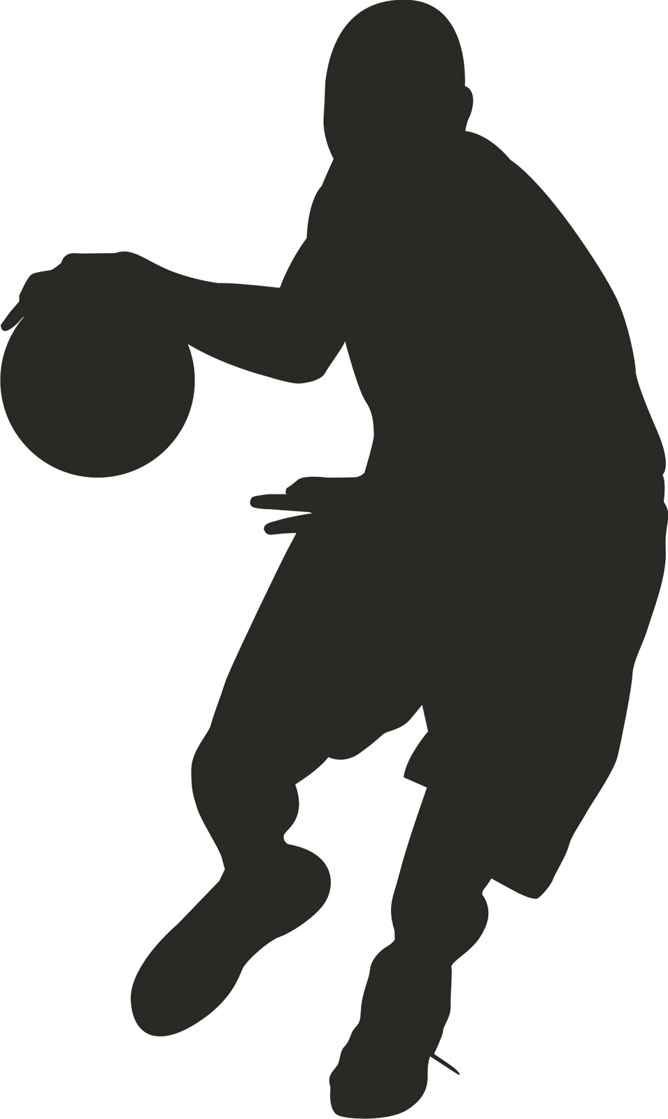 Basketball Court Clipart Black And White | Clipart Panda - Free ...