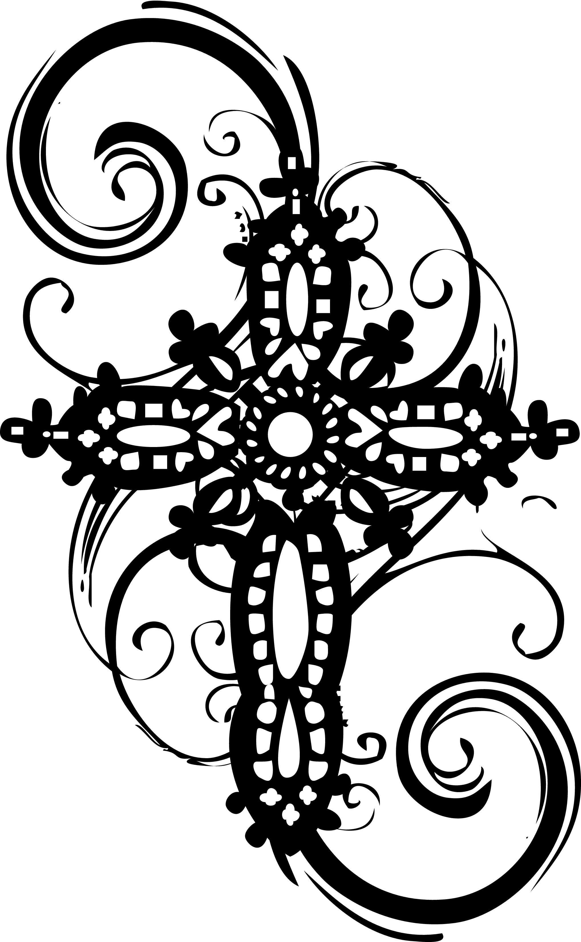 Pix For > Baptism Cross Clip Art