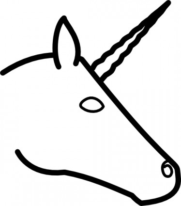 Horse Head clip art Vector clip art - Free vector for free download