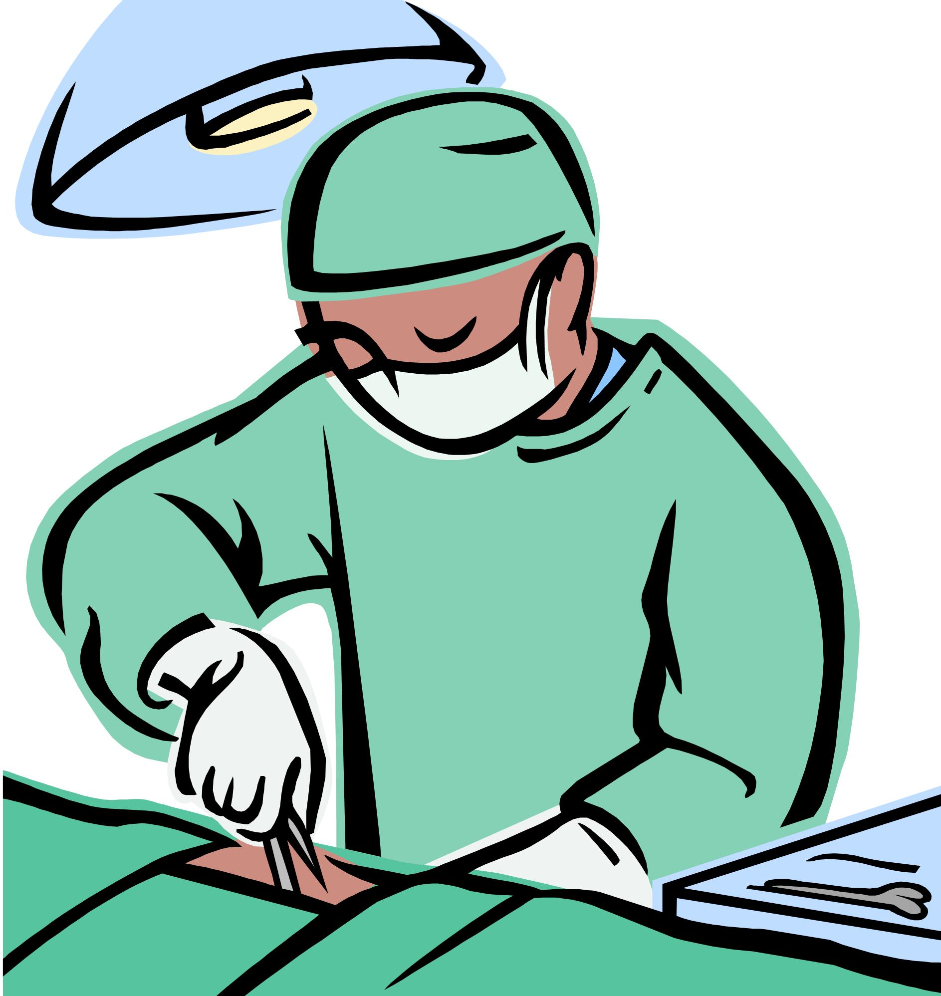 Images For > Surgeon Operating Clipart