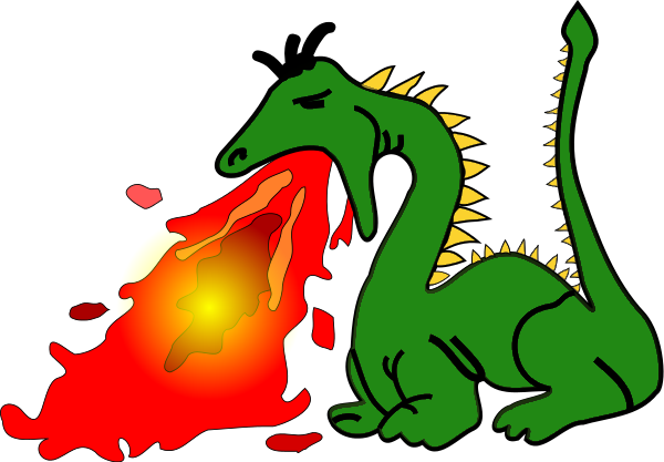 fire breathing dragon | Clipart Panda - Free Clipart Images