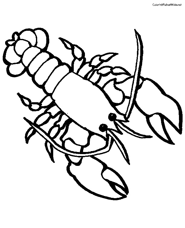 Lobster Coloring Pages | Coloring Pages For Kids