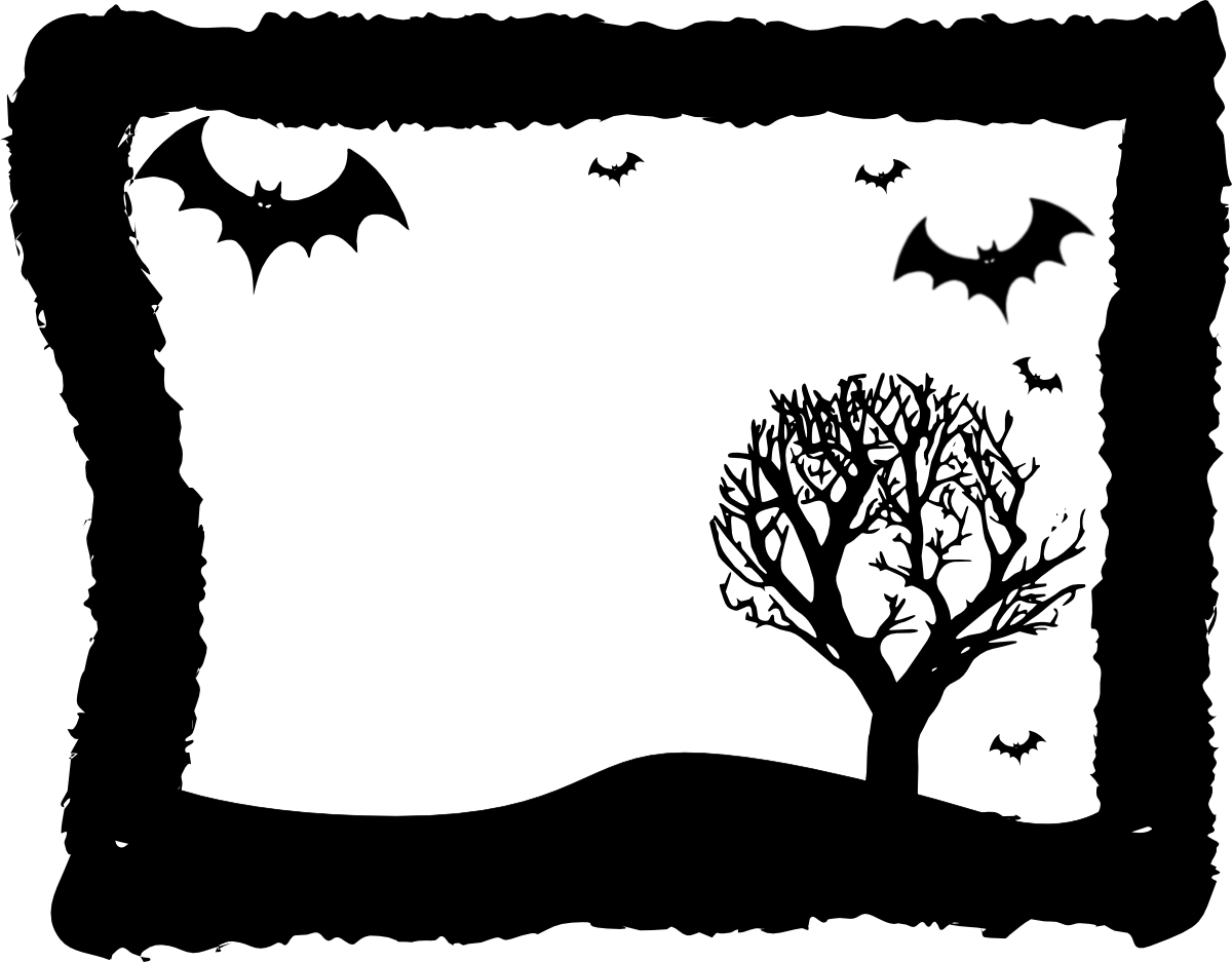 Halloween Border Vector: AI and EPS Downloads