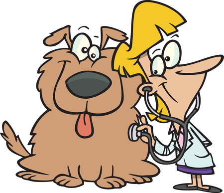 Pix For > Veterinarian With Dog Clip Art