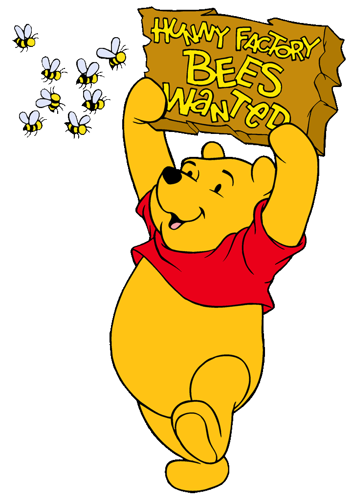 Winnie The Pooh Clipart | Bee Happy | Pinterest