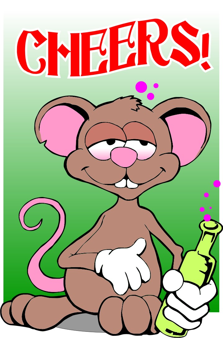 drunk mouse for christmas by TBOND007 on deviantART