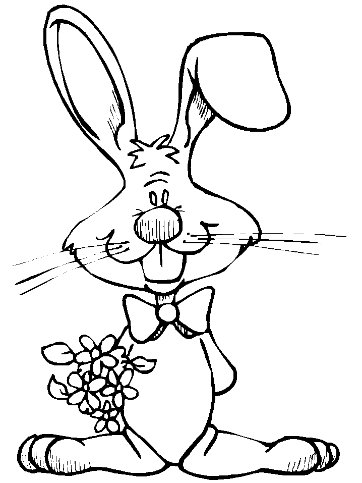 Bunny Coloring Pages 2 | Coloring Pages To Print