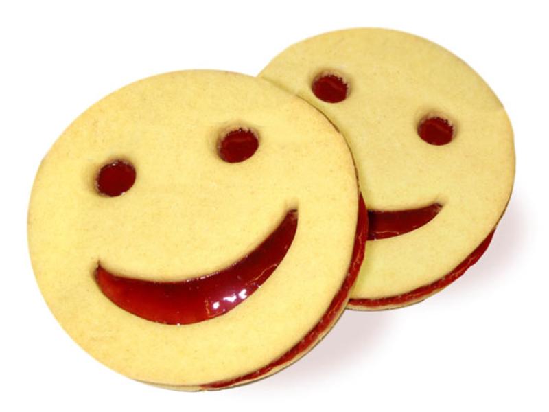 Smiley Face Biscuit :: Greenhalghs