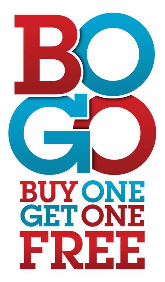 BOGO Happy Hour (Buy One, Get One Free) at CLOSED - Lucy's Retired ...