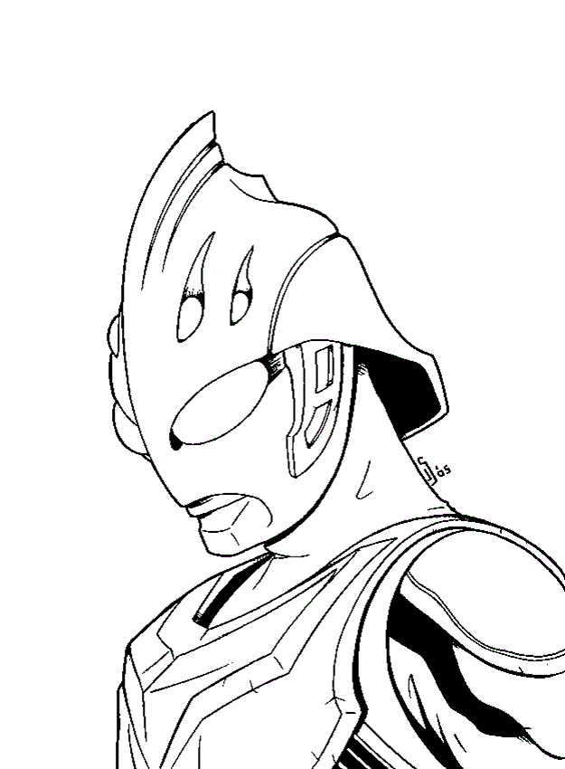 ultraman gaia coloring pages - photo #45