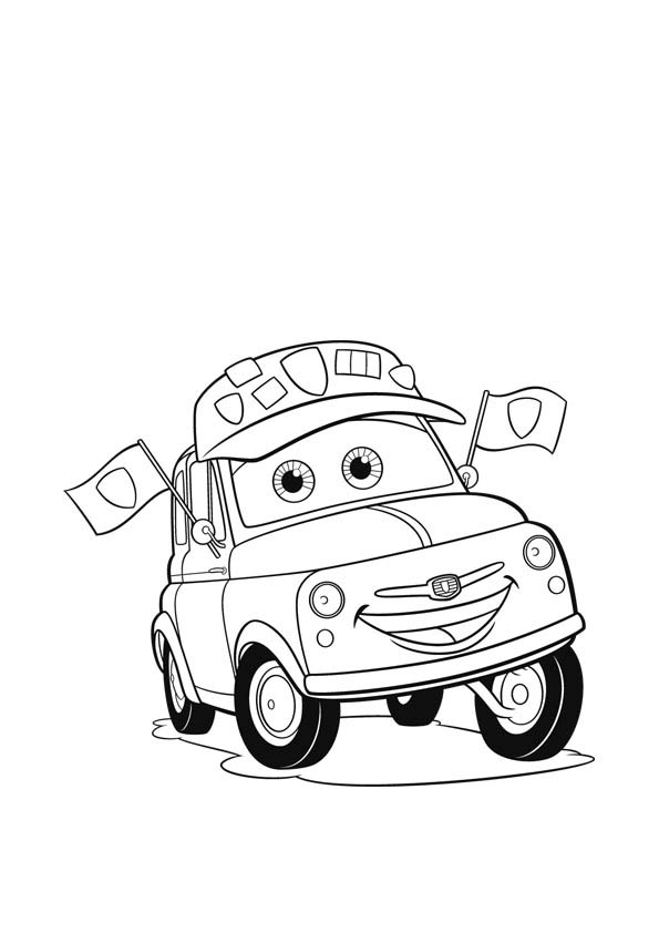 Pictxeer » Search Results » Cartoon Car Coloring Pages