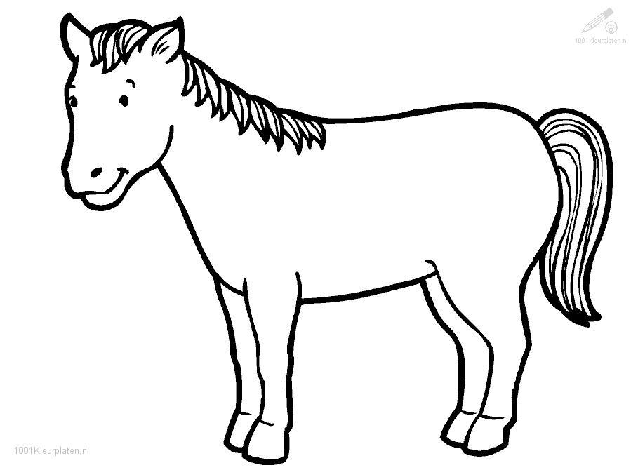 Funnycoloringcom Animals Coloring Pages Horses Jumping Horse ...