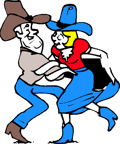 Country and Western Couple Dancing (men)