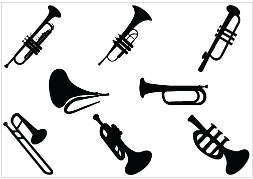 Trumpet Silhouette - ClipArt Best