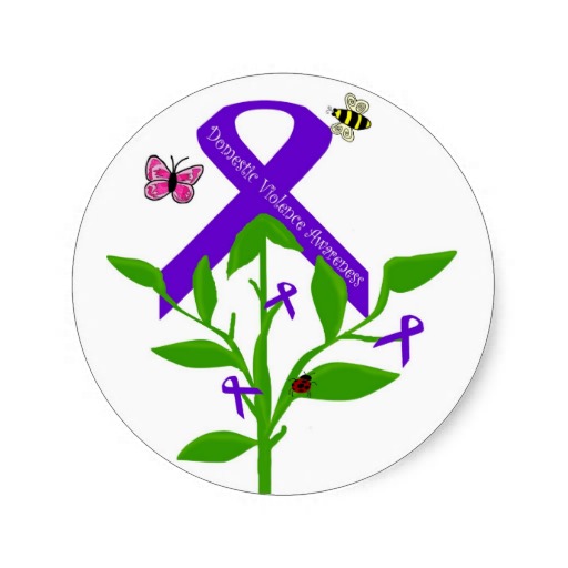 Pix For > Domestic Violence Purple Ribbon Clip Art
