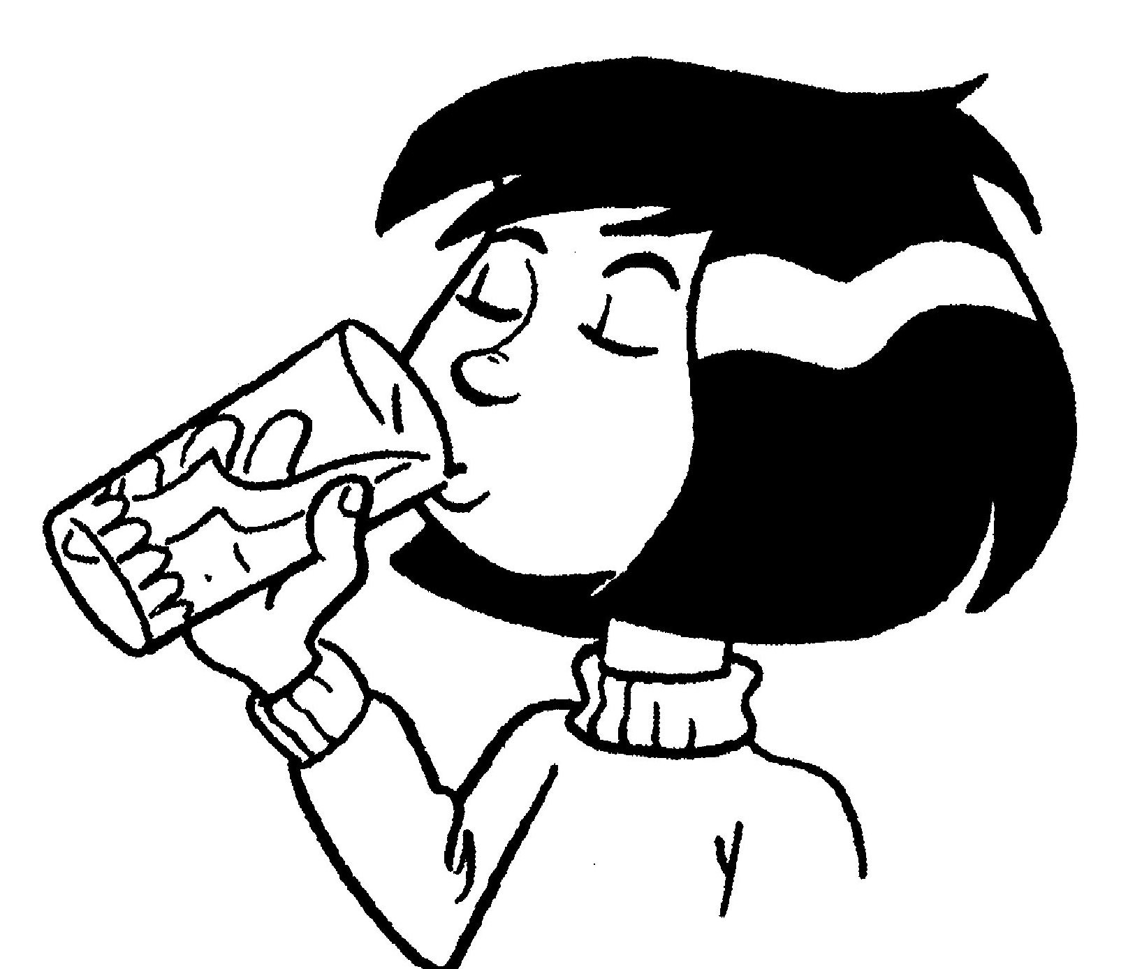 Images For > Drinking Water Clipart