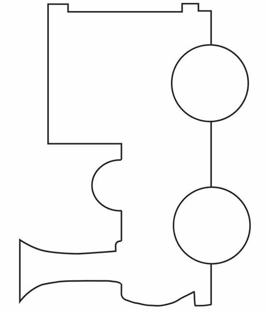 Train Outline - Cliparts.co
