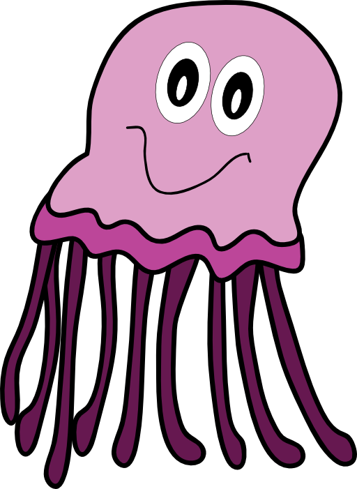 moving jellyfish clipart - photo #35