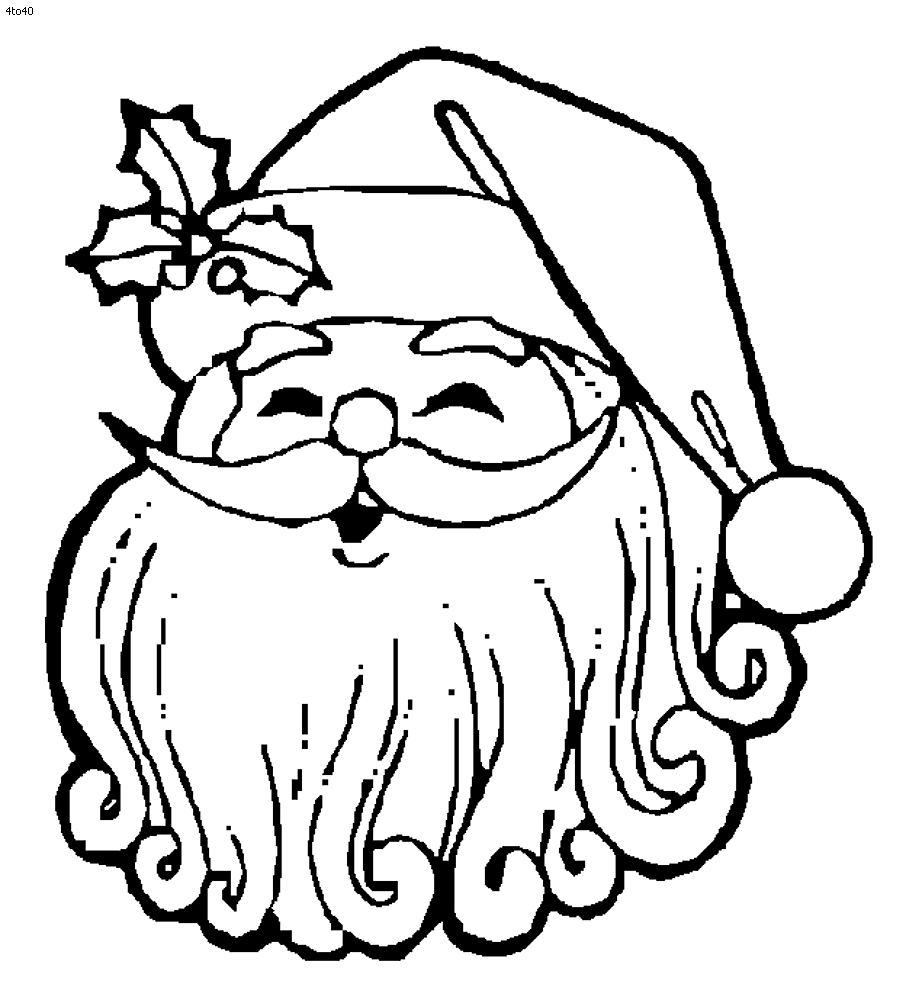 Father Christmas Coloring Book, Father Christmas Coloring Pages ...