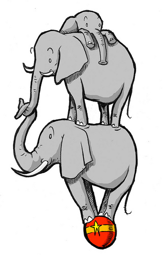 Pix For > Adorable Elephant Drawings