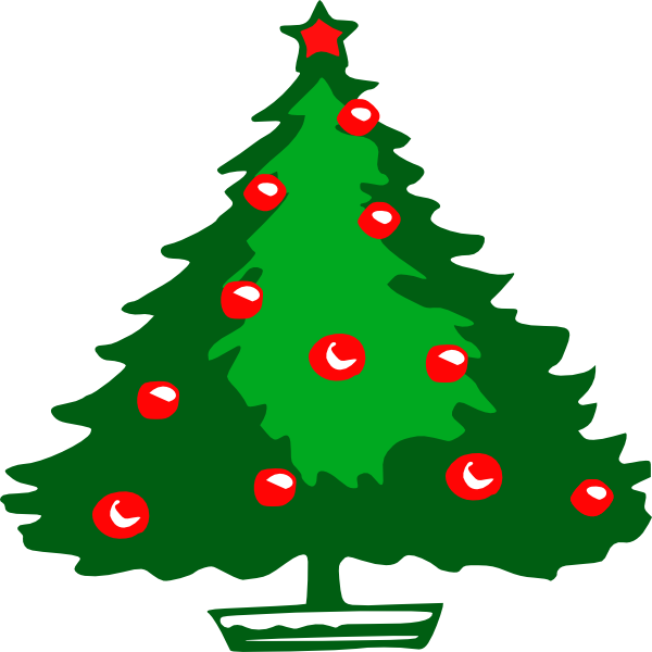 Christmas Tree Clip Art Animated Download Vector Clip Art Online ...