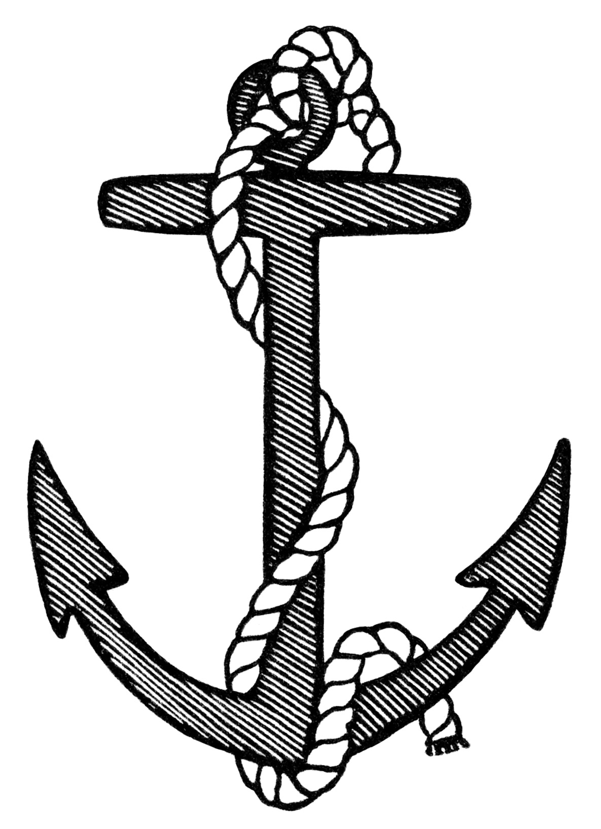 Images For > White Anchor Clip Art