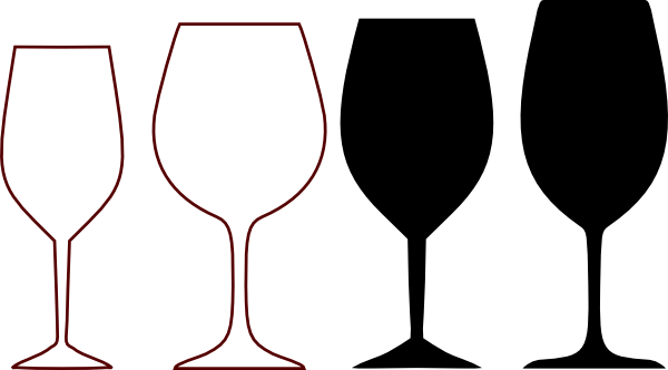 Glass Of Wine Desifn Graphic - ClipArt Best