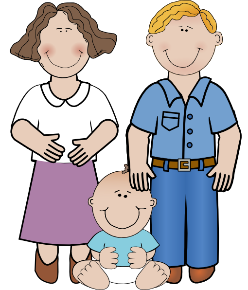 Family Clipart Black And White | Clipart Panda - Free Clipart Images