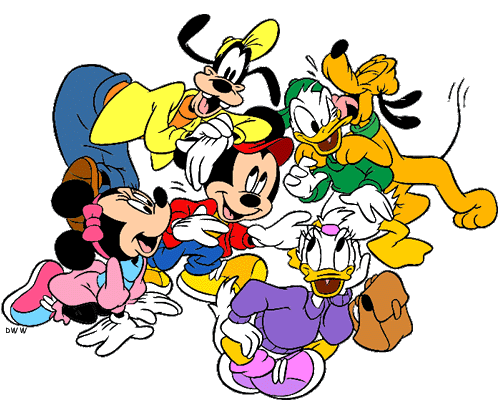 Disney Mickey and Friends Clipart - Disney Clipart Galore
