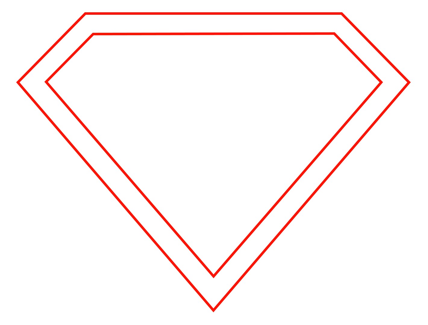 superman logo outline pages docstoc free batman symbol insurance