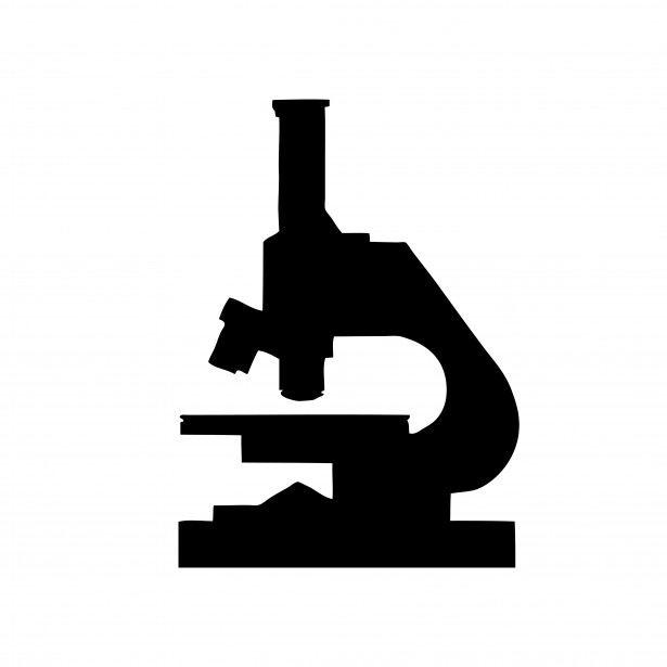 Microscope Silhouette Clipart Free Stock Photo - Public Domain ...