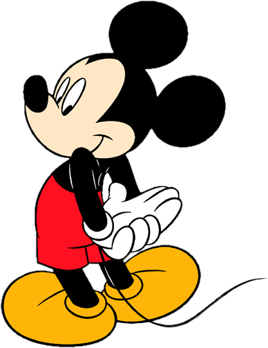 Disney's Mickey Mouse Clipart 8 --> Disney-