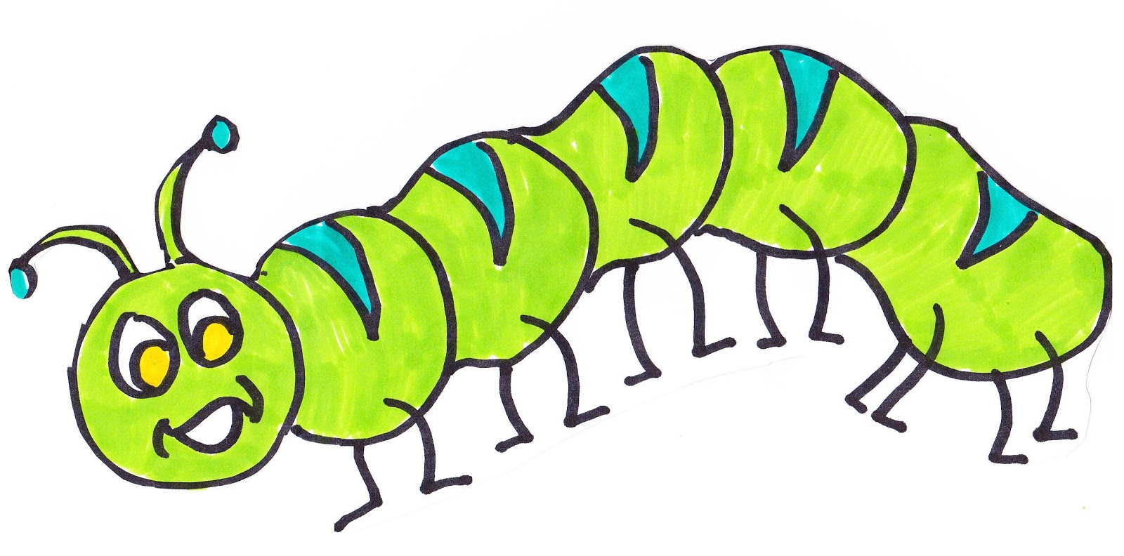 Images For > Caterpillar Clipart